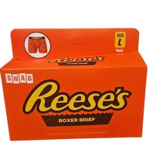 NEW! SWAG Reese's Men's Boxer Brief Underwear Large.